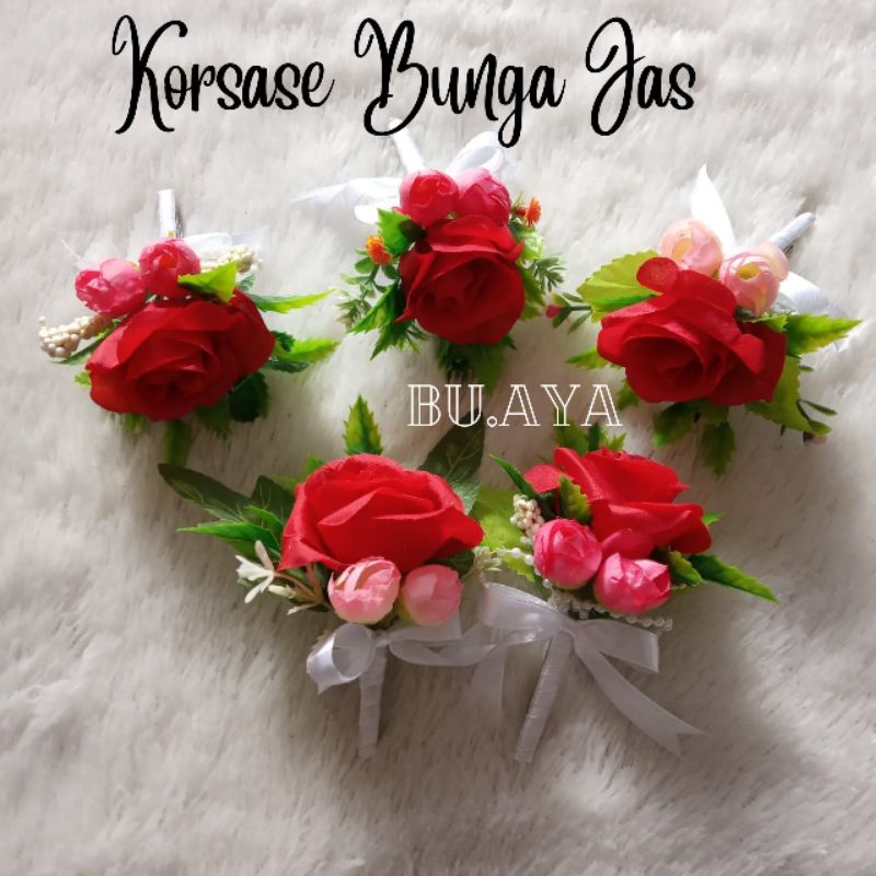 Korsase Bunga Jas corsage Wedding Party