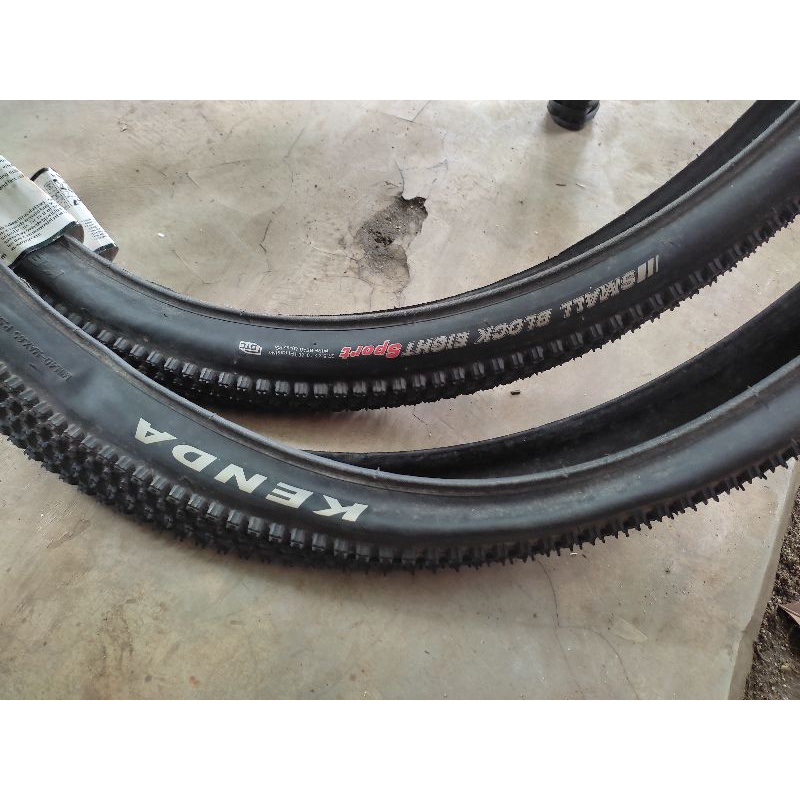 sepasang Ban luar kenda small block 27.5x2.10