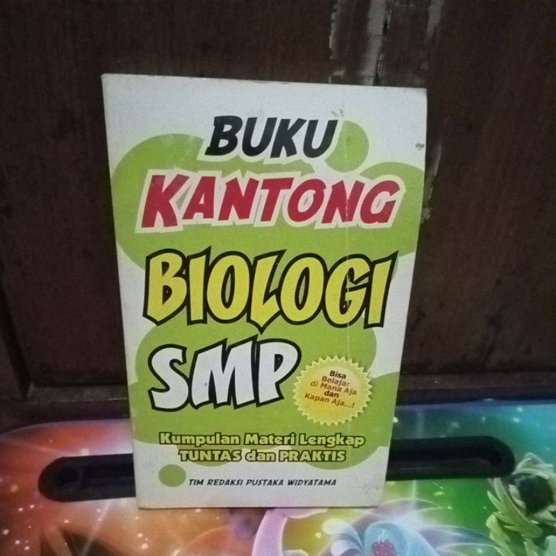 

[ preloved ] buku kantong biologi smp
