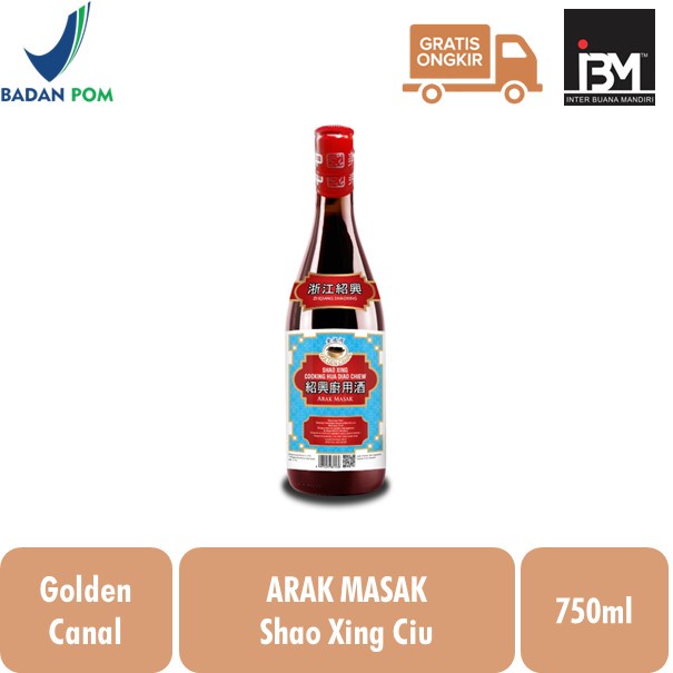 

Arak Masak Golden Canal Shao Xing Hua Diao Chiew 640ml