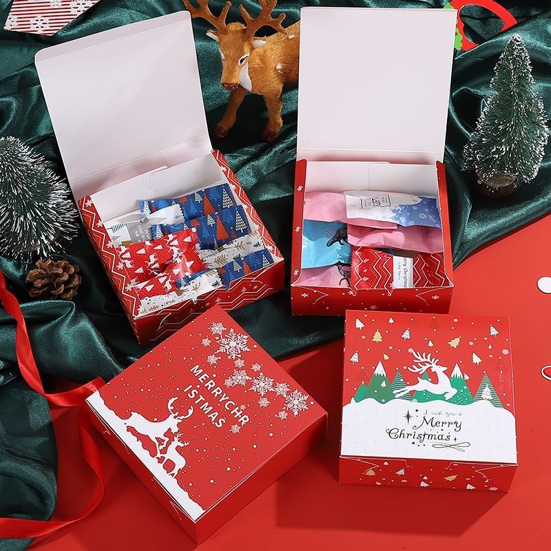 

[ELYSIAN STORE] Box Natal Merah Christmas Hampers Box Aesthetic Natal