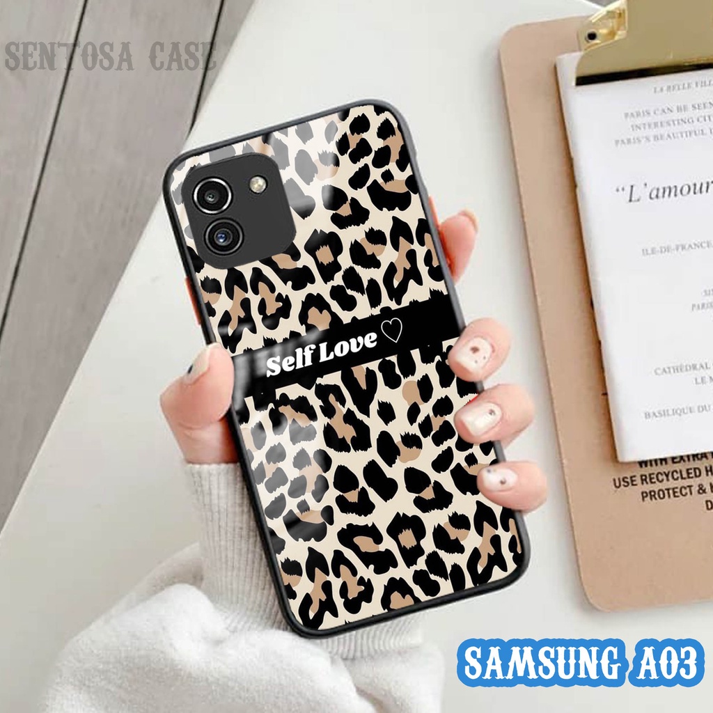 Softcase Kaca Samsung A03 - Case Handphone Samsung A03 [T03].