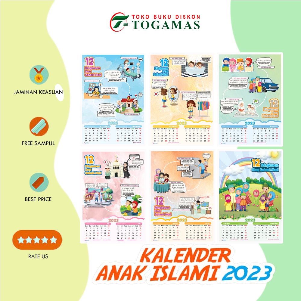 

Kalender Anak Islam 2023 - AQEELA