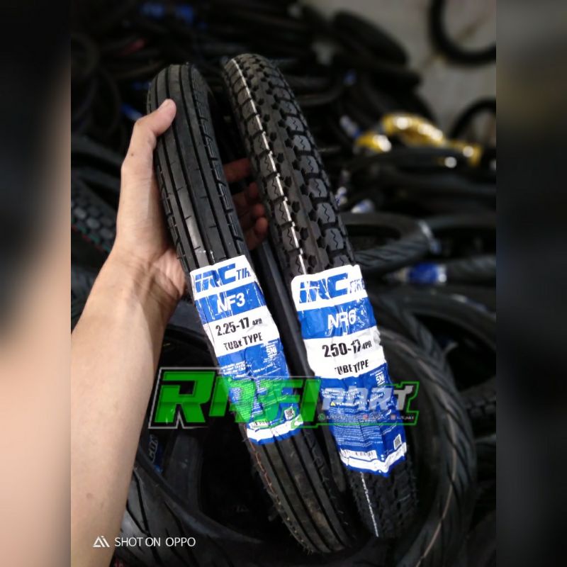 BAN LUAR IRC 225X17 NF3 250X17 NR6//BAN IRC ORIGINAL ASTREA GRAND LEGENDA IMPRESSA PRIMA STAR ASTREA