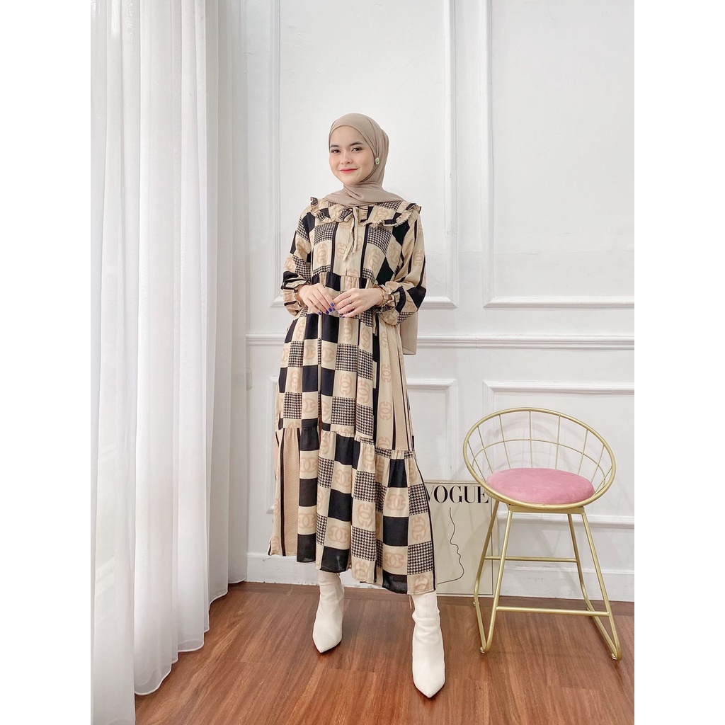 Nada Midi Dress By HD ID Original