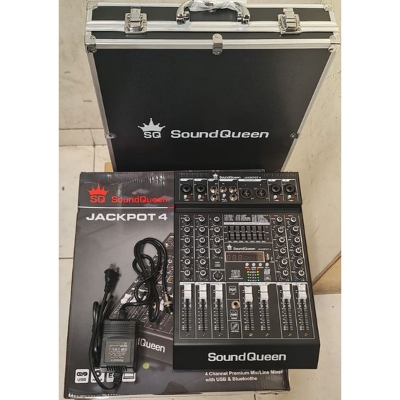 Mixer soundqueen JACKPOT 4 Channel FREE KOPER ORIGINAL