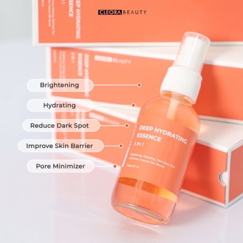 Cleora beauty 3 minutes exfoliating gel jelly booster 10 30gr intensive glow mask deep hydrating essence protect shield sunscreen hydro boost cleansing qiyara lip serum acne booster with centella niacinamide CLEORA hyalu moisturizer calendula body lotion