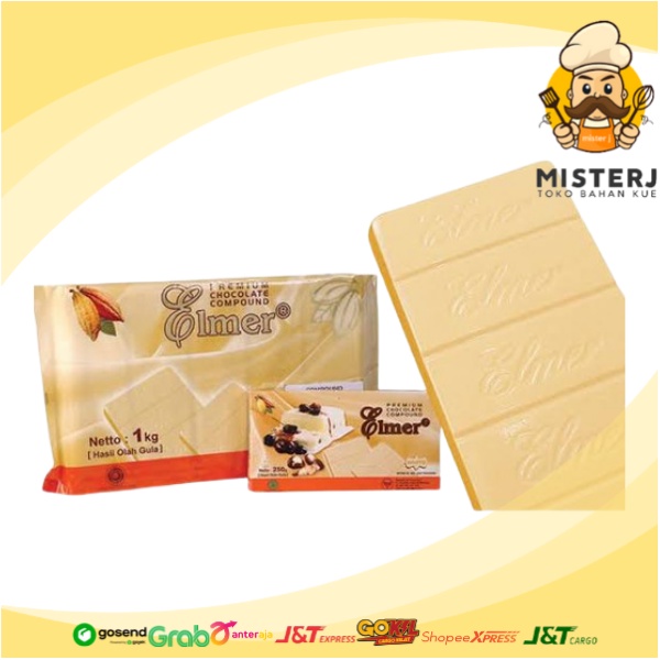 

Elmer Compound | Coklat Elmer repack 170gr | 1 Bar | 1 Slice | Colatta Compound Bar