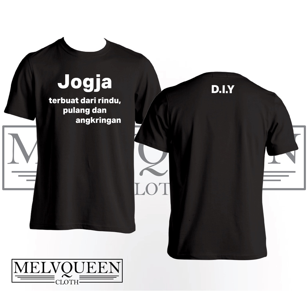 Baju Kaos Jogja terbuat dari rindu dan pulang angkringan