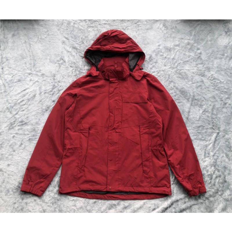 Jaket Outdoor Praus Merah Size L Second Original