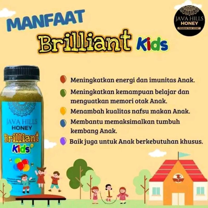 

Madu BRILLIANT KIDZ 100% MADU ASLI