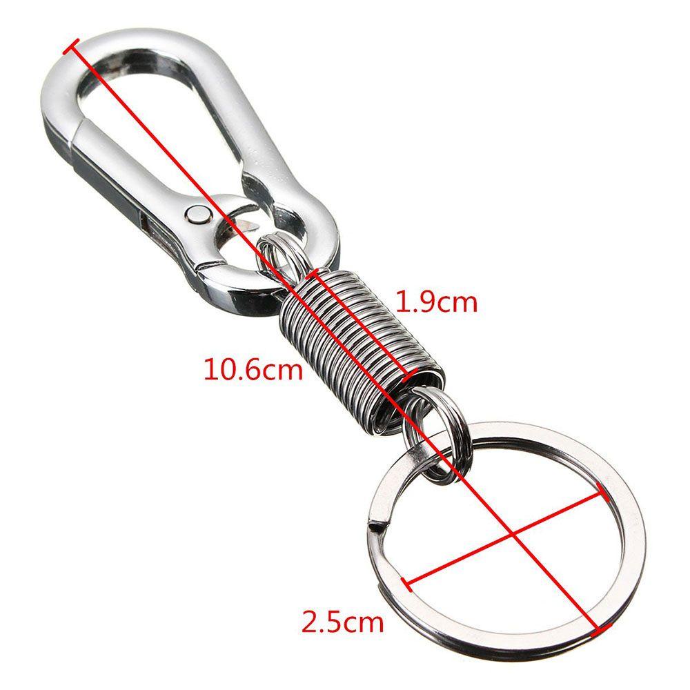 Needway Carabiner Gantungan Kunci Anti Hilang Tahan Lama Ditarik Stainless Steel Camping Hiking Labu Gesper