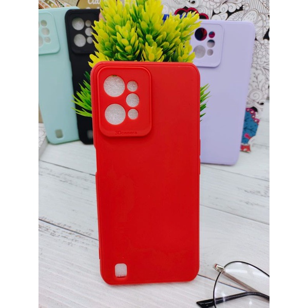 Saiia store Silokon case - kesing Realme C30 - kesing Realme C31 kesing pelindung kamera