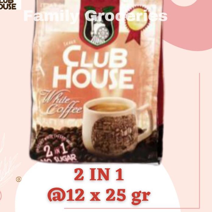 

10.10 BIG SALE FASION Shake Club House 2 in 1 White Coffee Malaysia (Tanpa Gula) murah