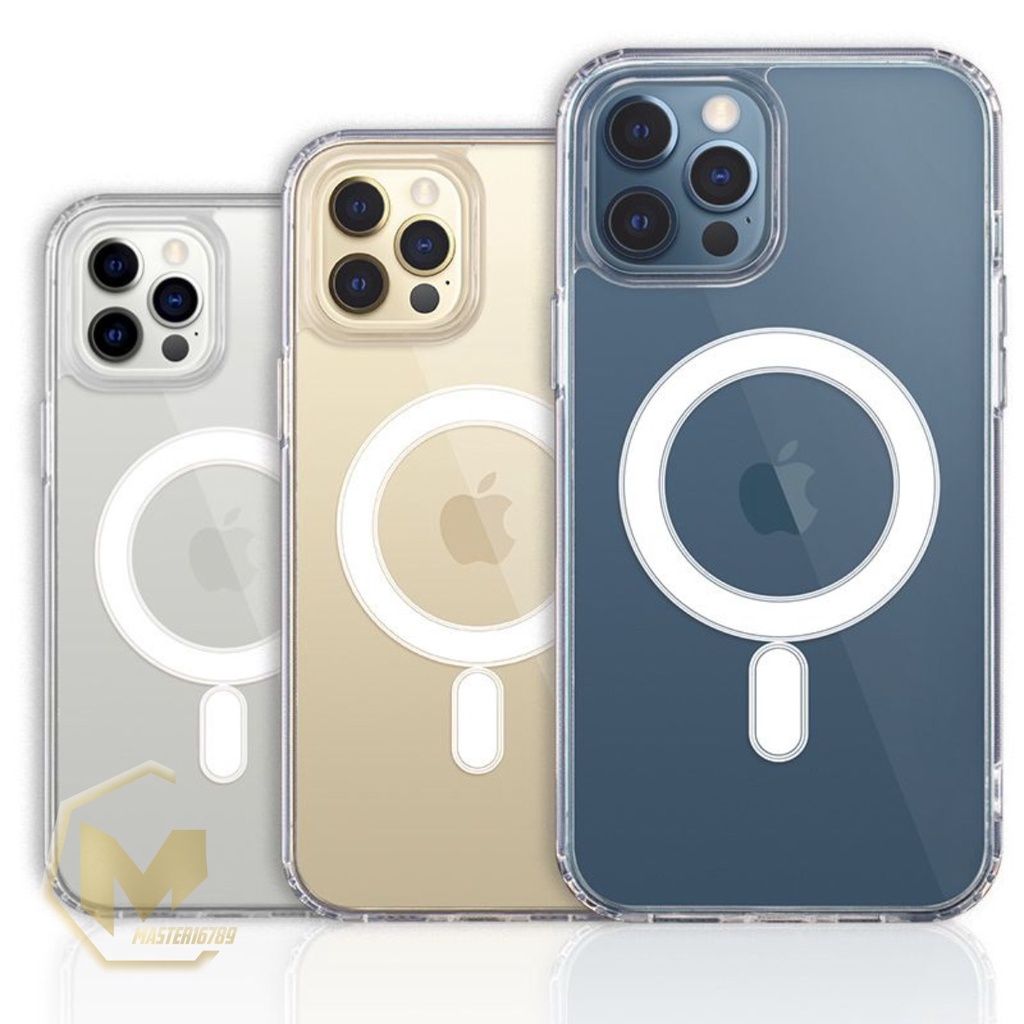 MAGSAFE CASE MAG SAFE IP MAGNET CLEAR HYBRID BUMPER CASING For Iphone X XS XR 11 12 13 14 PRO MAX PLUS MA3581