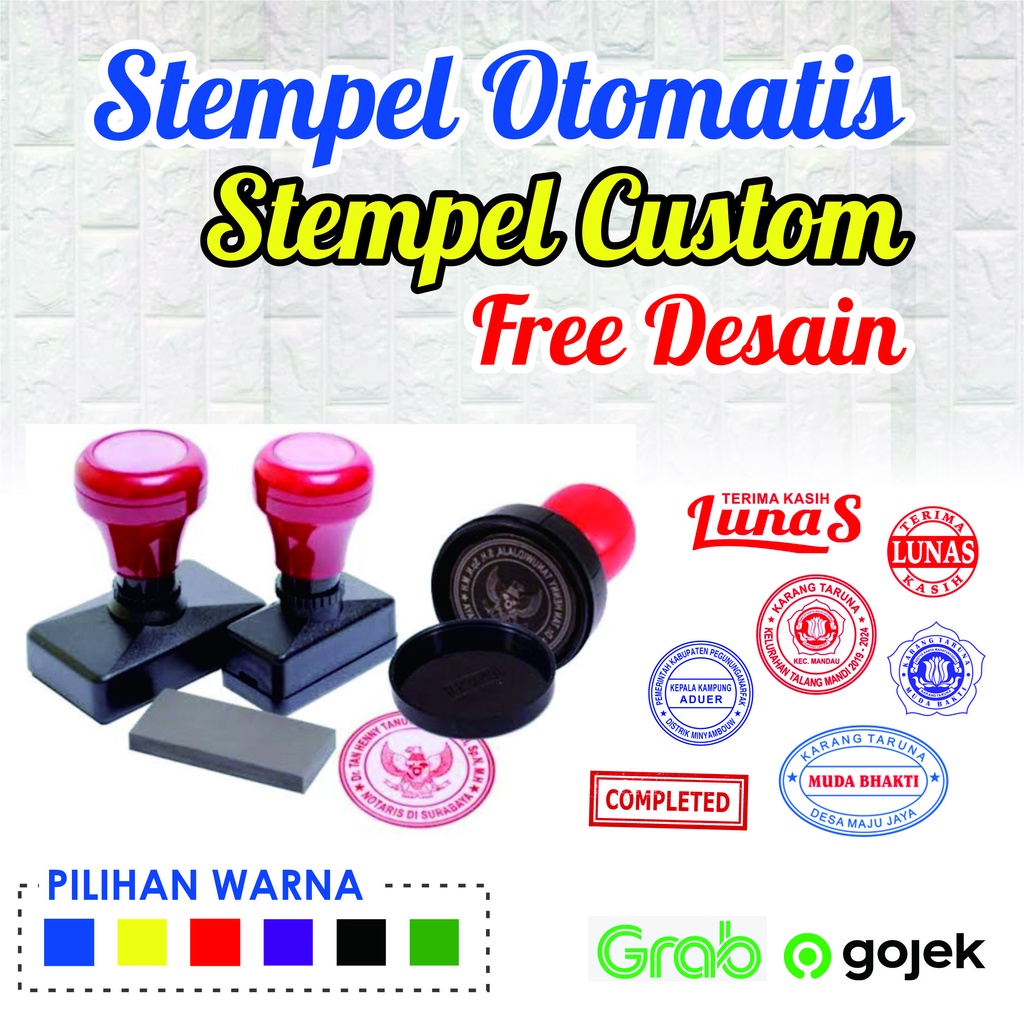 

Stempel Kilat Otomatis, Stempel Custom, Stempel Perusahan, Stempel Flash, Stempel Logo, Stempel Guru