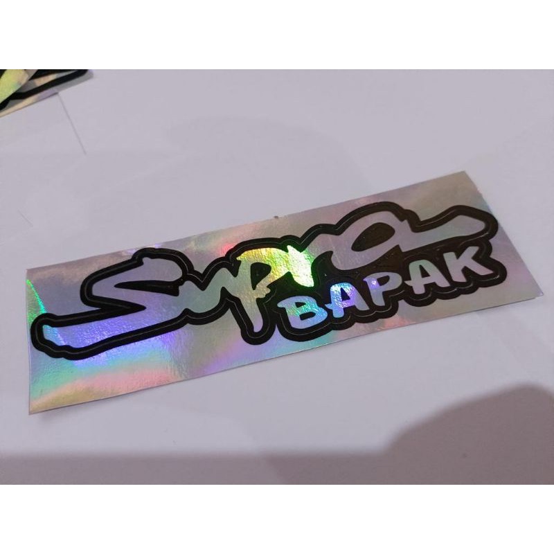 Sticker Hologram Sticker Motor Variasi PELAN Dan Variasi Motor Lain