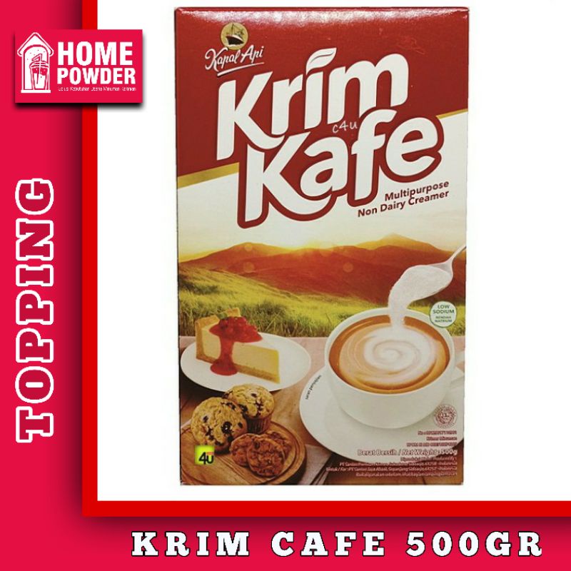 

Promo Murah Lebay Creamer Krimer Krim Kafe Kapal Api 500gr Non Dairy Creamer