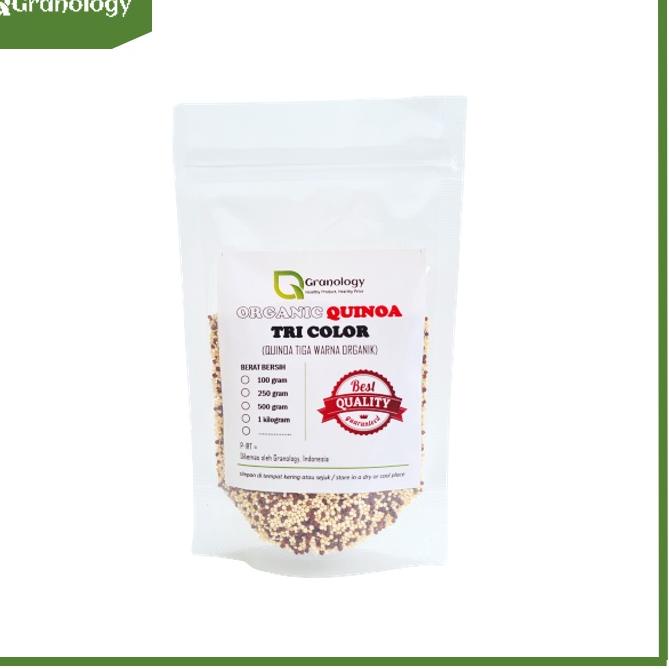 

Memang Keren--Quinoa Tiga Warna Organik / Organic Quinoa Tri Colour (100 gram) by Granology