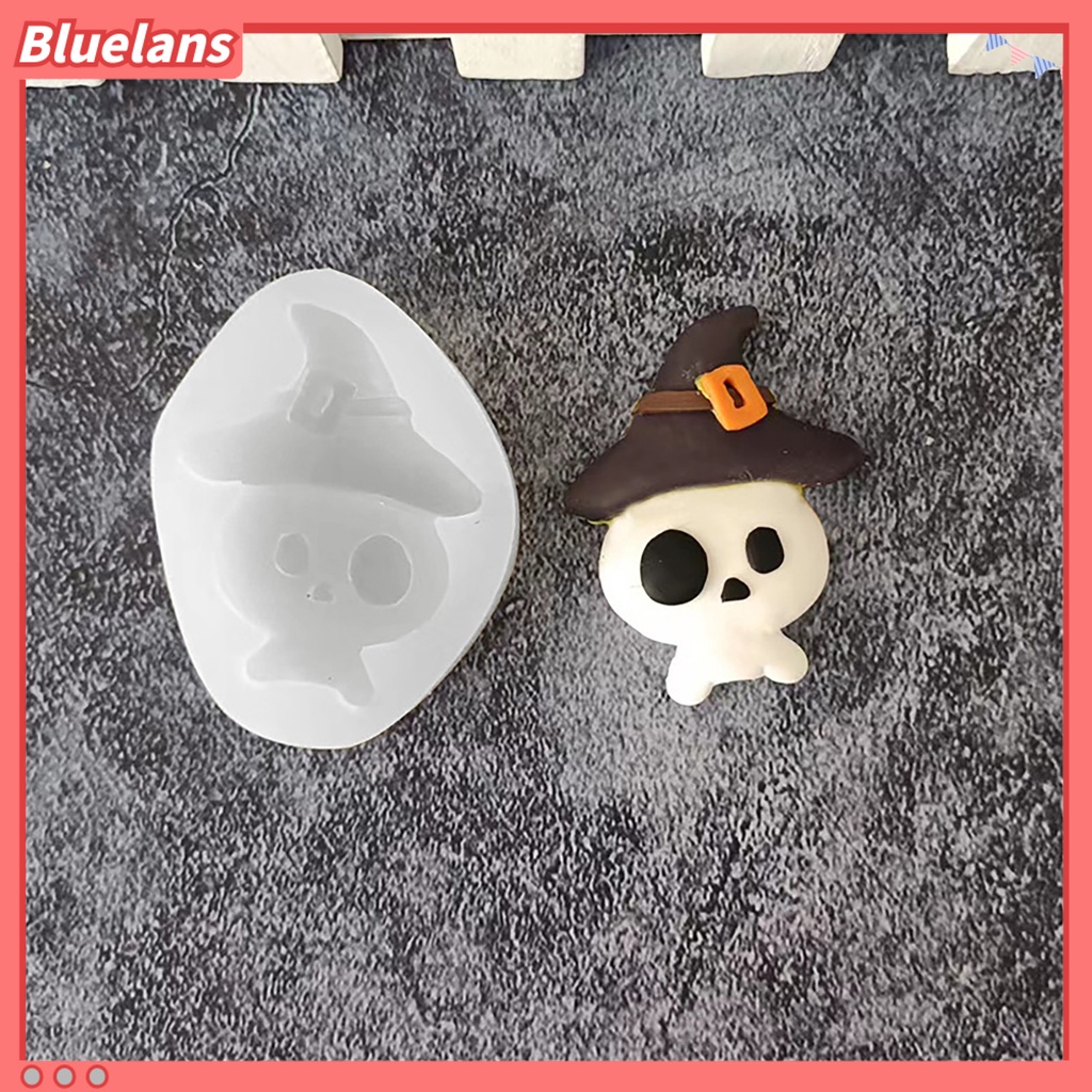 Cetakan Kue Bahan Silikon Tahan Suhu Tinggi Anti Lengket Dapat Digunakan Kembali Untuk Dekorasi Halloween