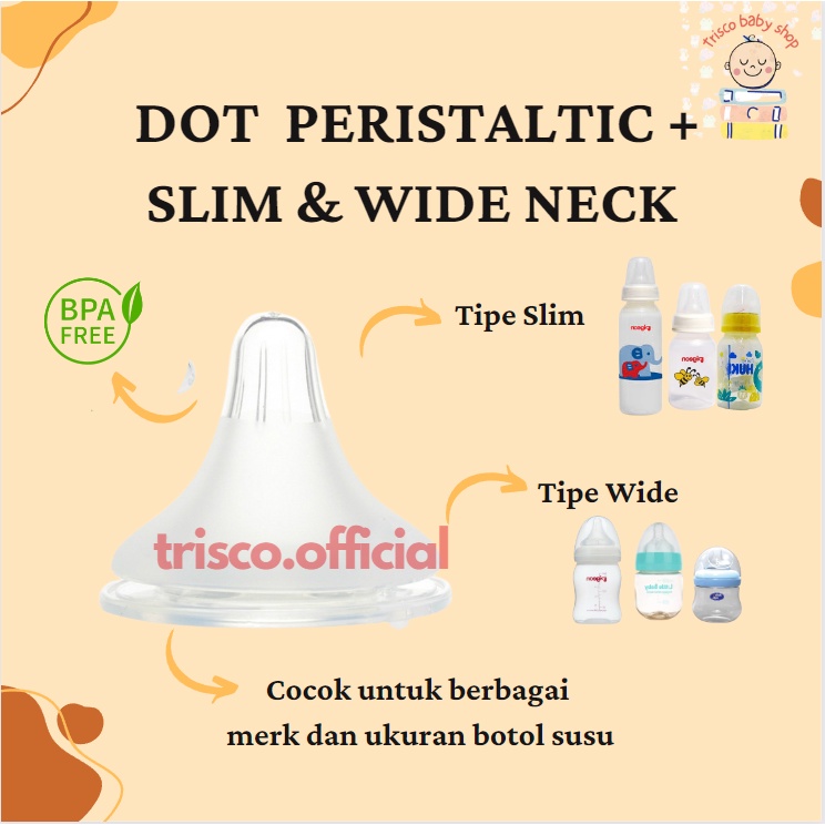 Dot Peristaltik Plus Wide Neck dan Slim Neck