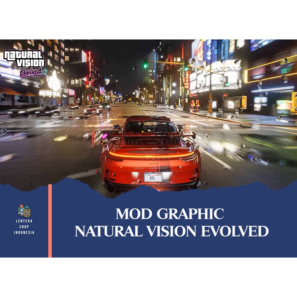 MOD Graphic for GTA V | Naturan Vision Evolved | NVE | Mod Grafik Fivem |