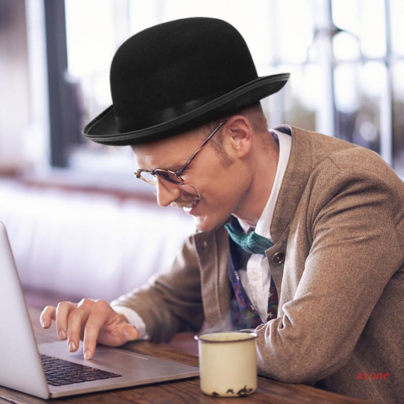 Topi Kumis Palsu Bahan Felt Untuk Pesta Halloween