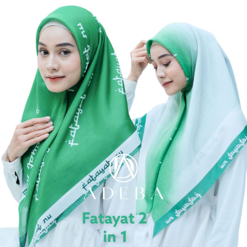 JILBAB FATAYAT NU PREMIUM 2 IN 1