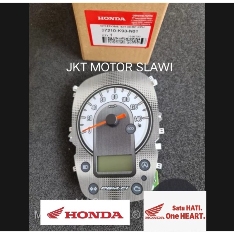 37210-K93-N01 spedometer comp (KPH) scoopy esp new 2017-2020 asli honda