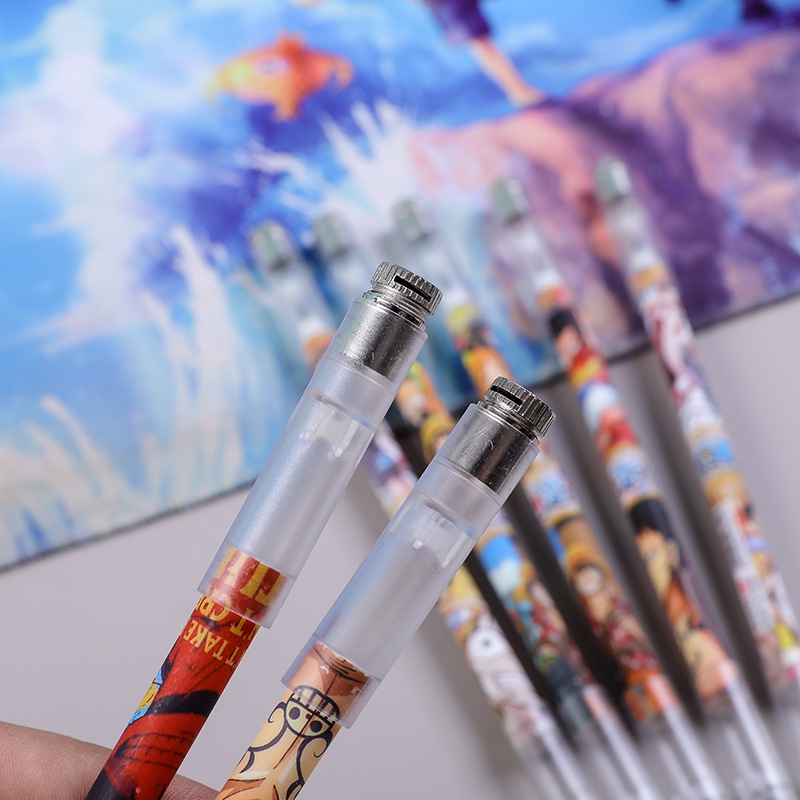 Fidget Pen Putar Dengan Lampu LED Anti slip Untuk Dewasa Anti Stress Spinner Pen -Doo