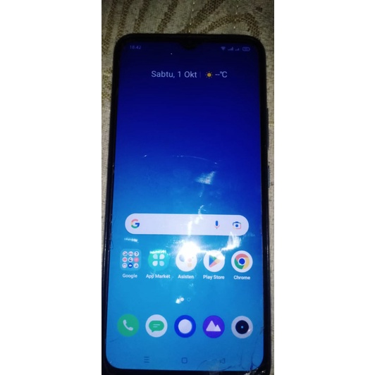 Realme C21 Ram 3/32GB Bekas