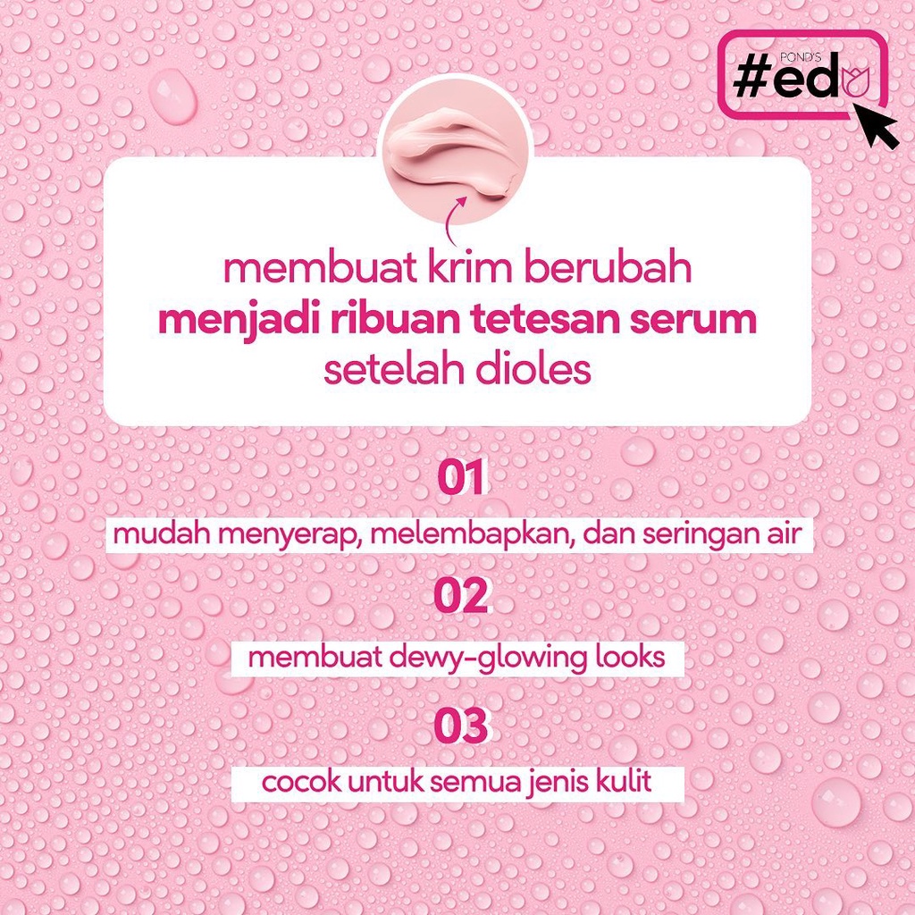 Ponds Bright Beauty Serum Burst Cream 20G with Hyaluronic Acid, Niacinamide, Gluta BoostC