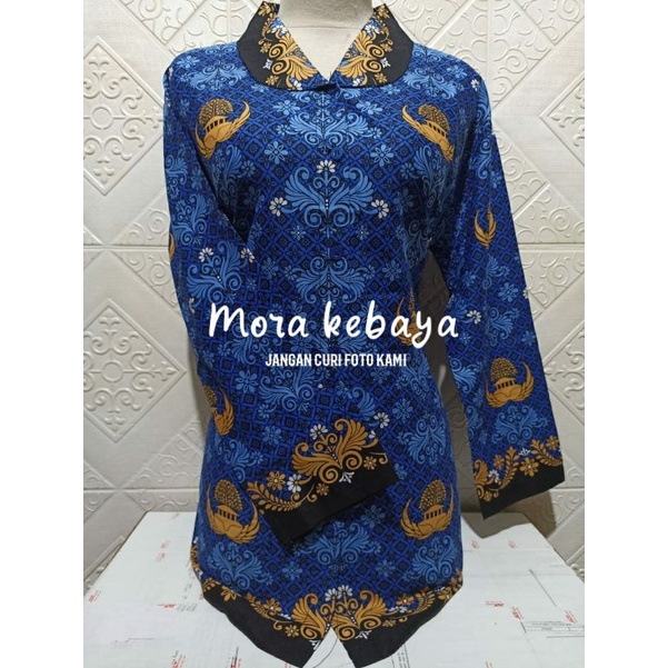 Korpri wanita kerah hitam sesuai edaran non furing