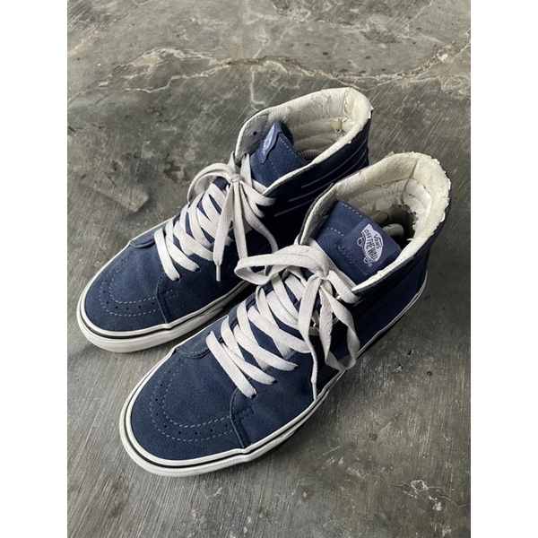 vans sk8 high blue