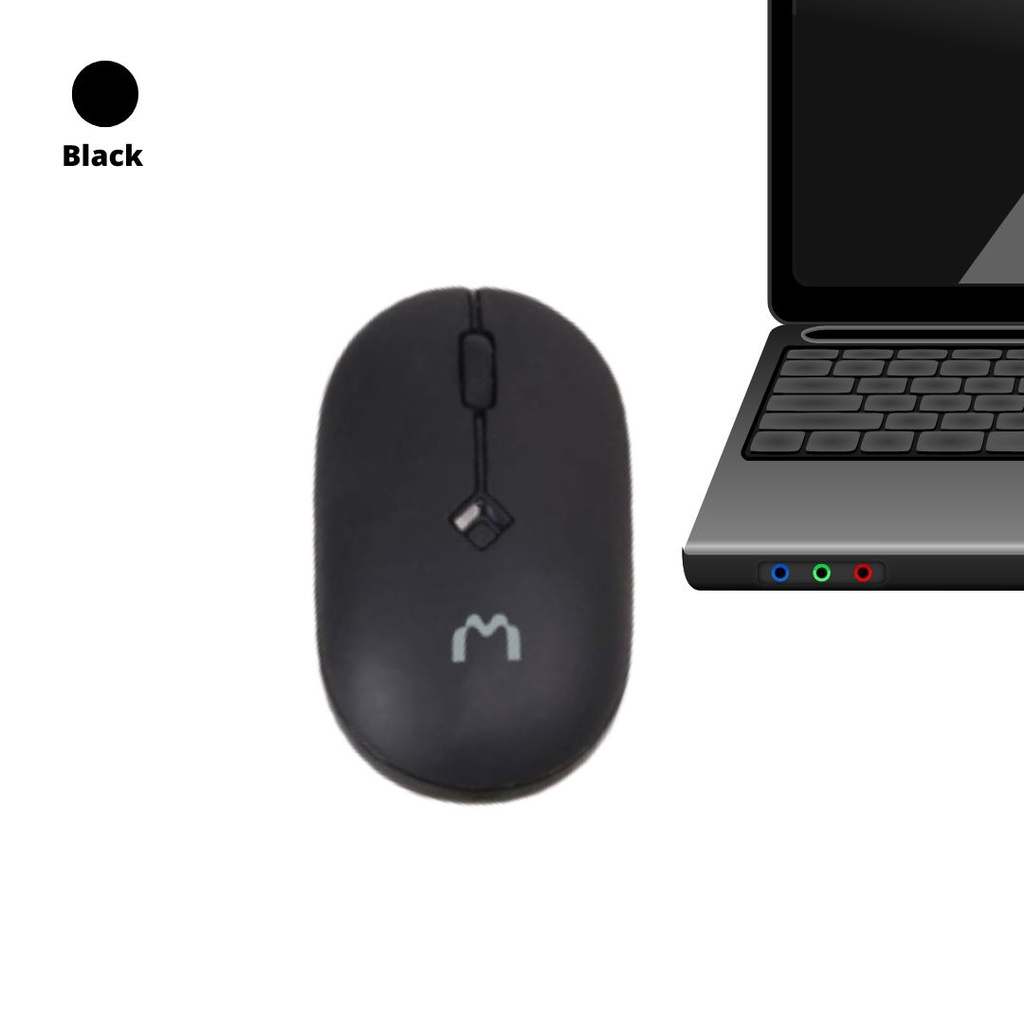 Mediatech Mouse Wireless Ultra Power Saving + Silent Click MS 220 - 50065