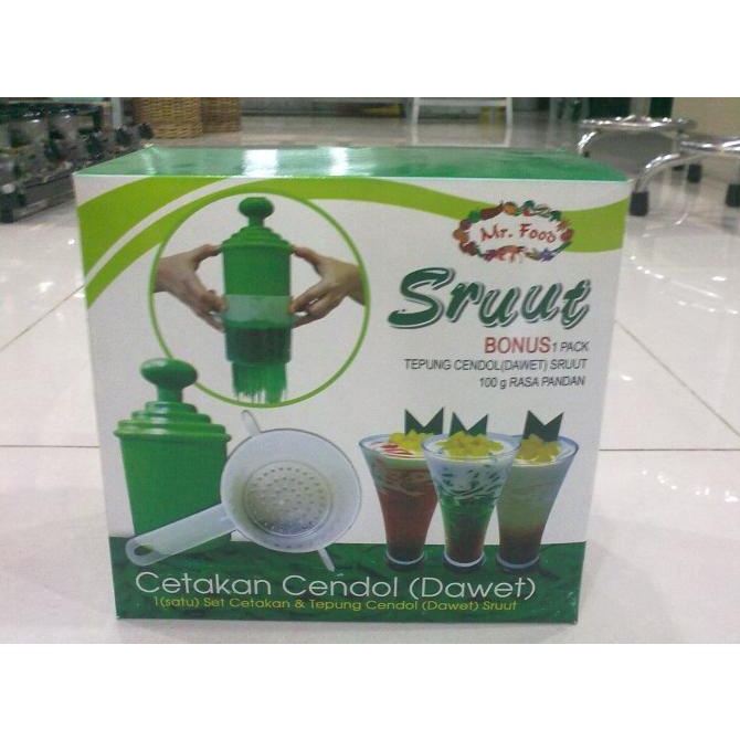 

[COD] Cetakan Cendol + Tepung Dawet [COD]