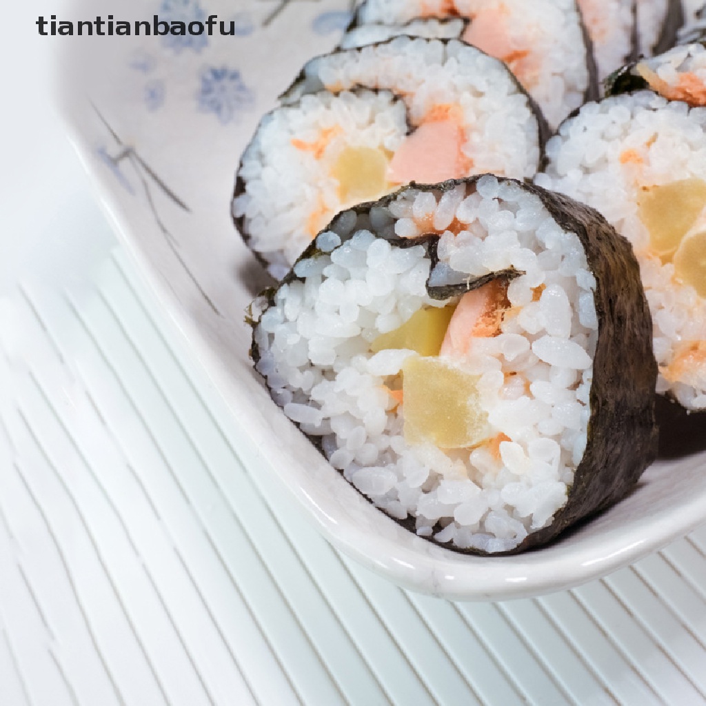 (Tianbaofu) Alas Penggulung Sushi DIY Anti Lengket