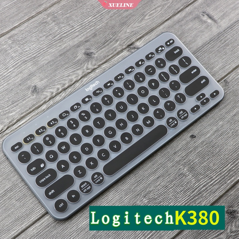 Cover Pelindung keyboard Bahan Silikon Slim Untuk Logitech K380 (ZXL)