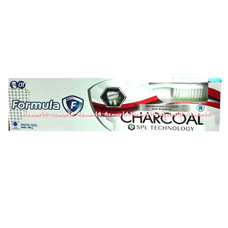 Formula Charcoal Spl Technology 100gr Pasta Gigi Odol Perawatan Khusus Anti Bacterial Formula Carcoal Arang Hitam 100 gram