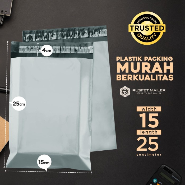 

Promo Polymailer Ekonomis Light Gray|Plastik Packing Online Murah - Variasi Terbatas