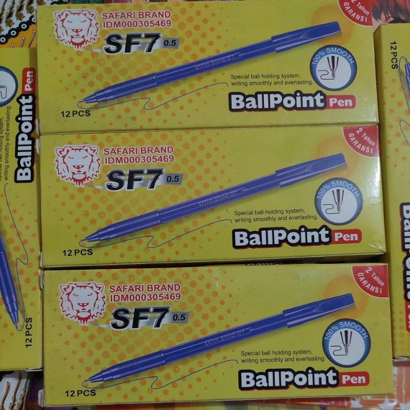 

Ball Point / Pena Biru SF7 0.5 | 1 Pcs