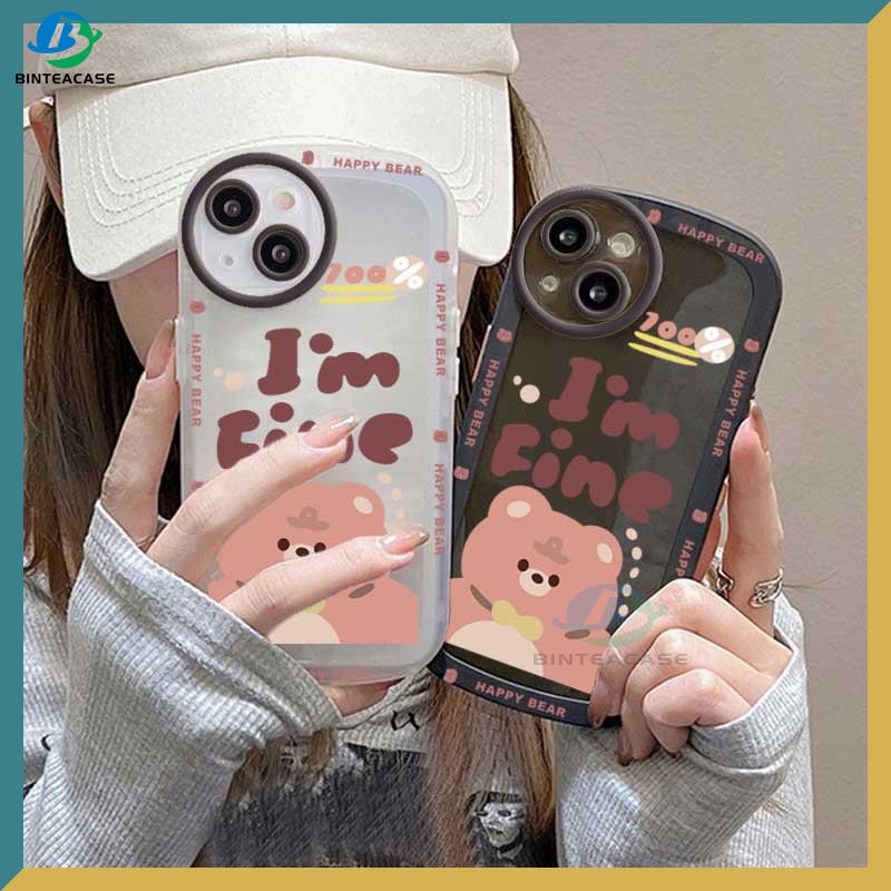 Case TPU Motif Beruang Pink Untuk Samsung A14 M14 A04 A04S A13 A02S A03 A03S A23 A30S A11 A12 A51 A30 A50 A52 A20S A10S M11 M12 J7 PRIME J7 PRO J4 PLUS