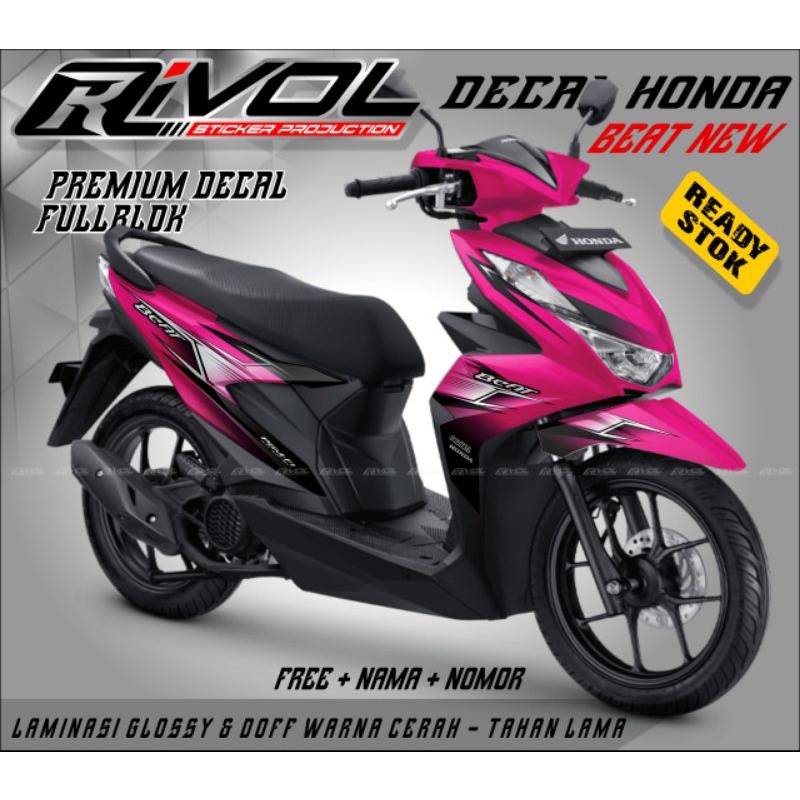 Decal Beat Street New 2021 Full Body Sticker Motor 2020 Modif Sticker Vareasi Aksesoris 2020