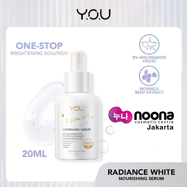 YOU THE RADIANCE WHITE NOURISHING + SERUM 20ML