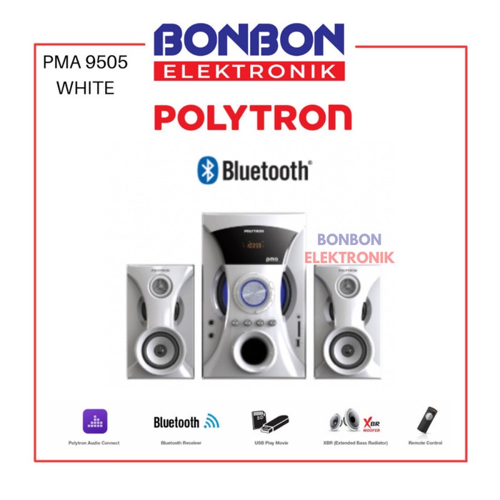 [Audio] Polytron Pma 9505 Speaker Bluetooth - Sound System - Sound Master