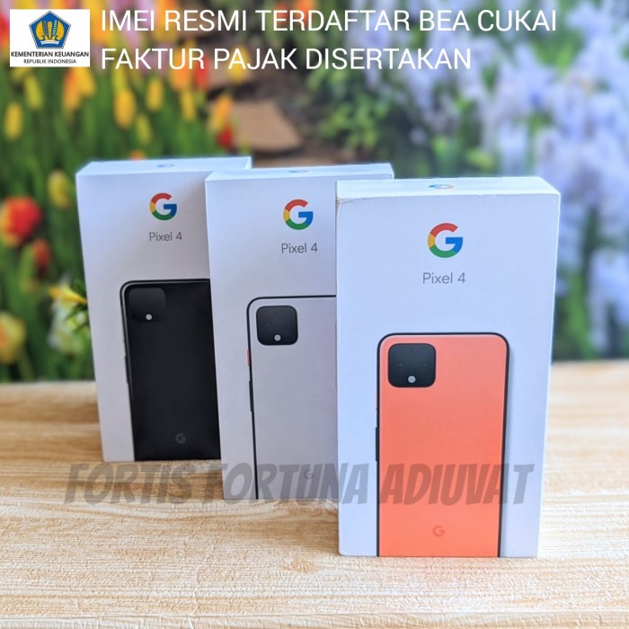 [ Second / Bekas ] Google Pixel 4 Non Xl - Global - Mulus - 4/64 - Not 2 3 4A 3A 4Xl Handphone /