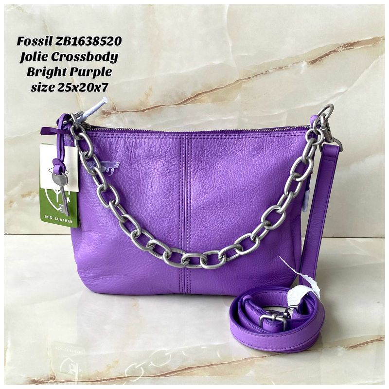 FOSSIL Jolie bright Purple crossbody
