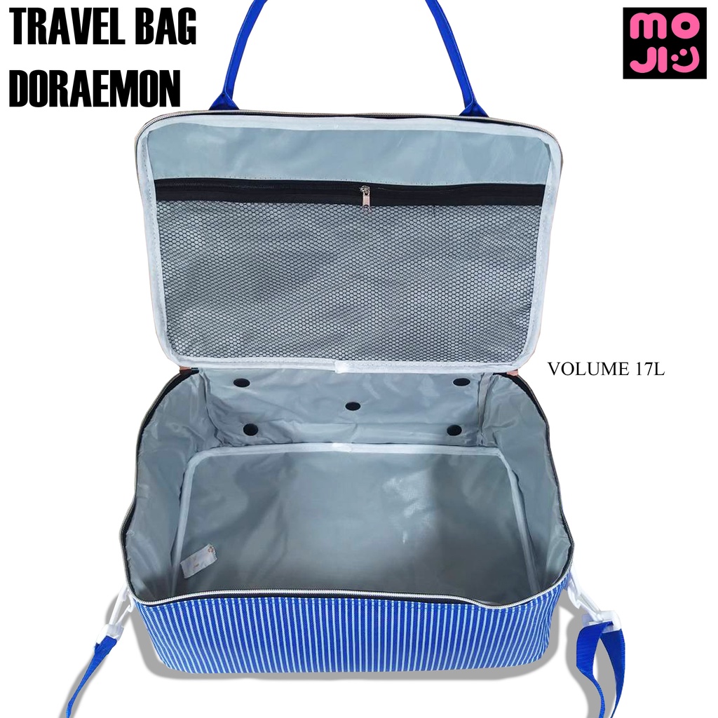 Tas mudik Tas travel bag pakaian motif karakter ukuran besar tas selempang Moji 1