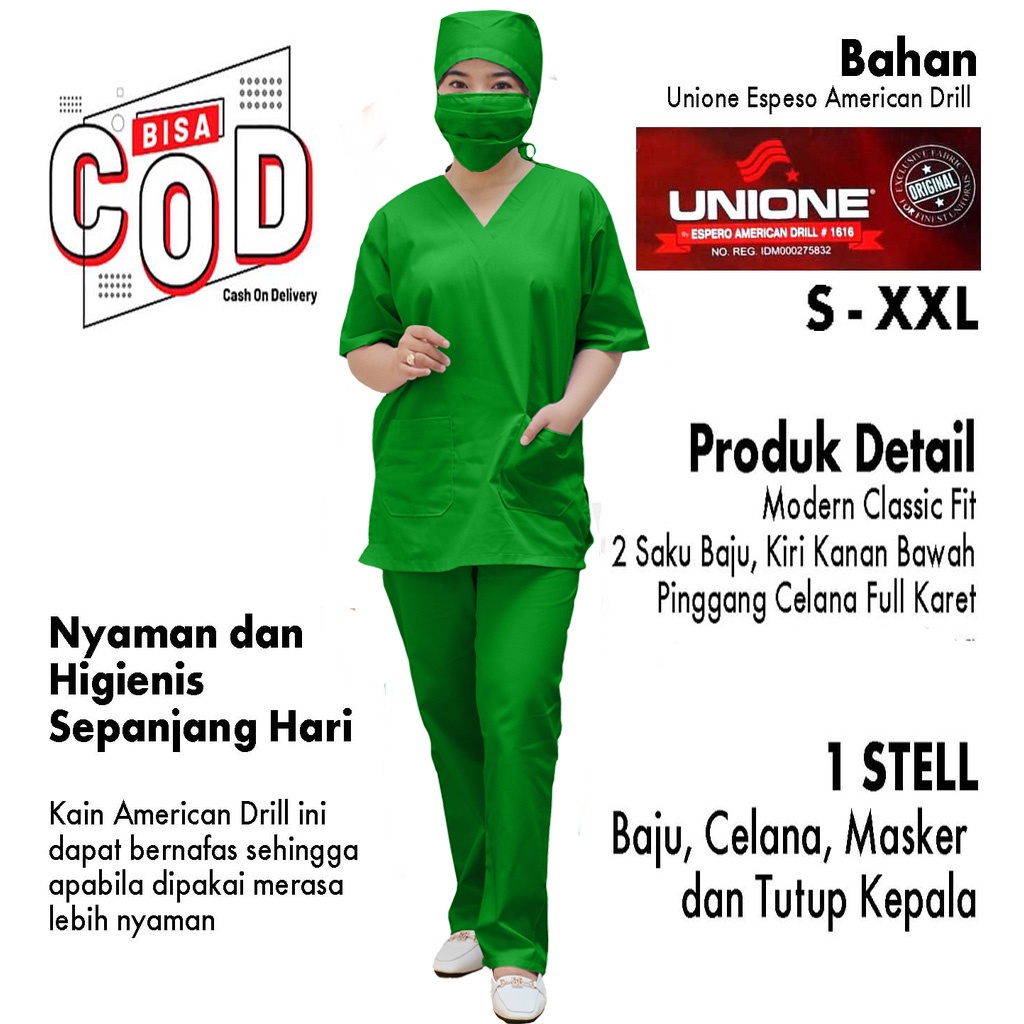 Baju oka Lengan Pendek | Baju ok American Drill | Baju Jaga Ok | Baju Dinas | Baju ok terbaru | Baju