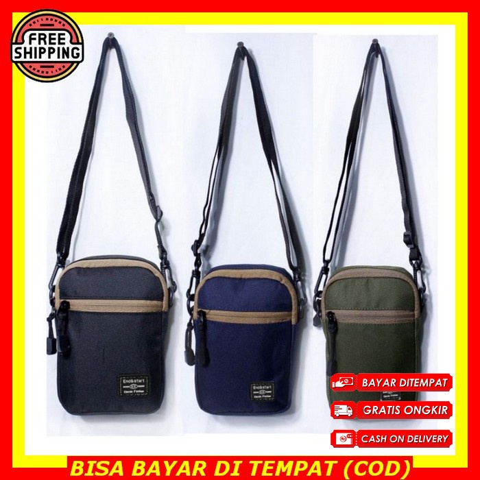 Tas Selempang Pria Slingbag Waterproof Distro Anti Air Keren Branded Terbaru Sling Bag Canvas Origin
